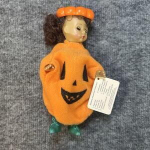 Doll 2003 Mcdonald's Happy Meal Toy Madame Alexander Halloween Pumpkin Costume